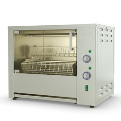 Гриль для кур Командор-4Э-Т (карусельный) 630х465х505 мм, 3,6 кВт, 220 В, +50...+250°С, встроенный таймер: 15-120 мин, 4 садка, вместимость: 8 кур